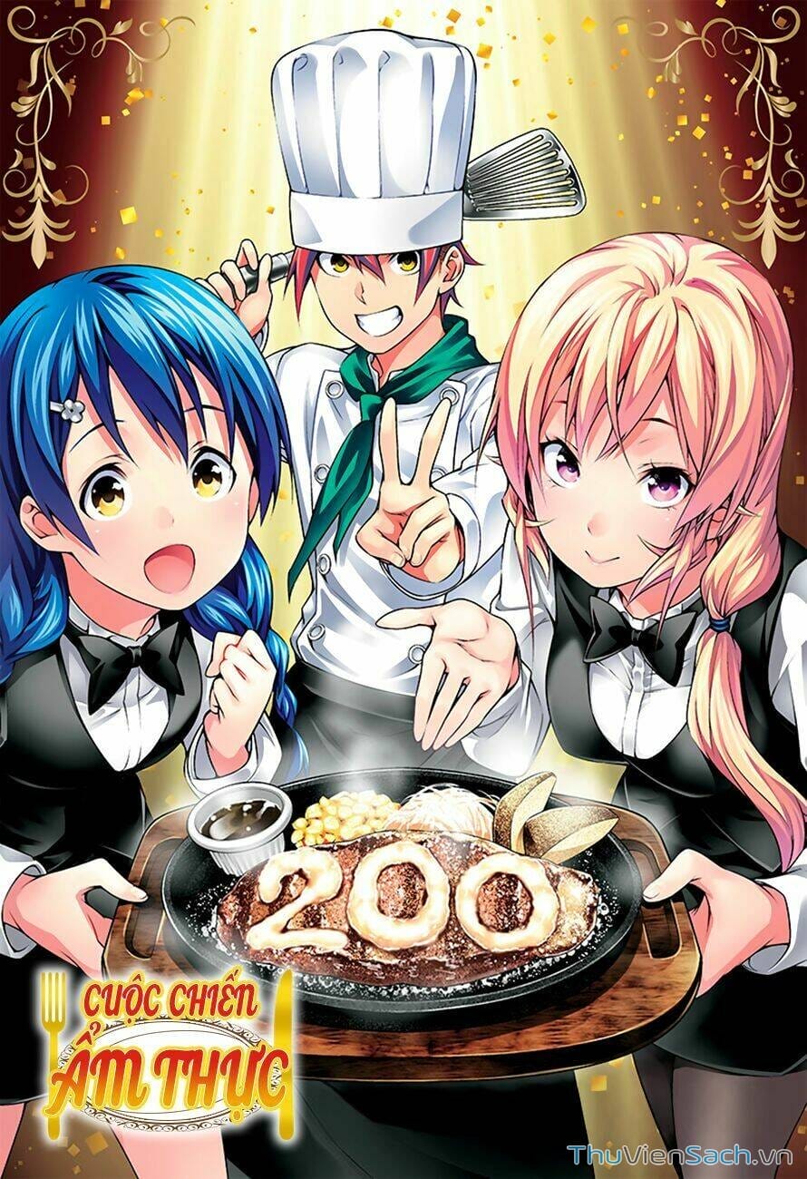 Truyện Tranh Vua Bếp Soma - Cuộc Chiến Ẩm Thực trang 7