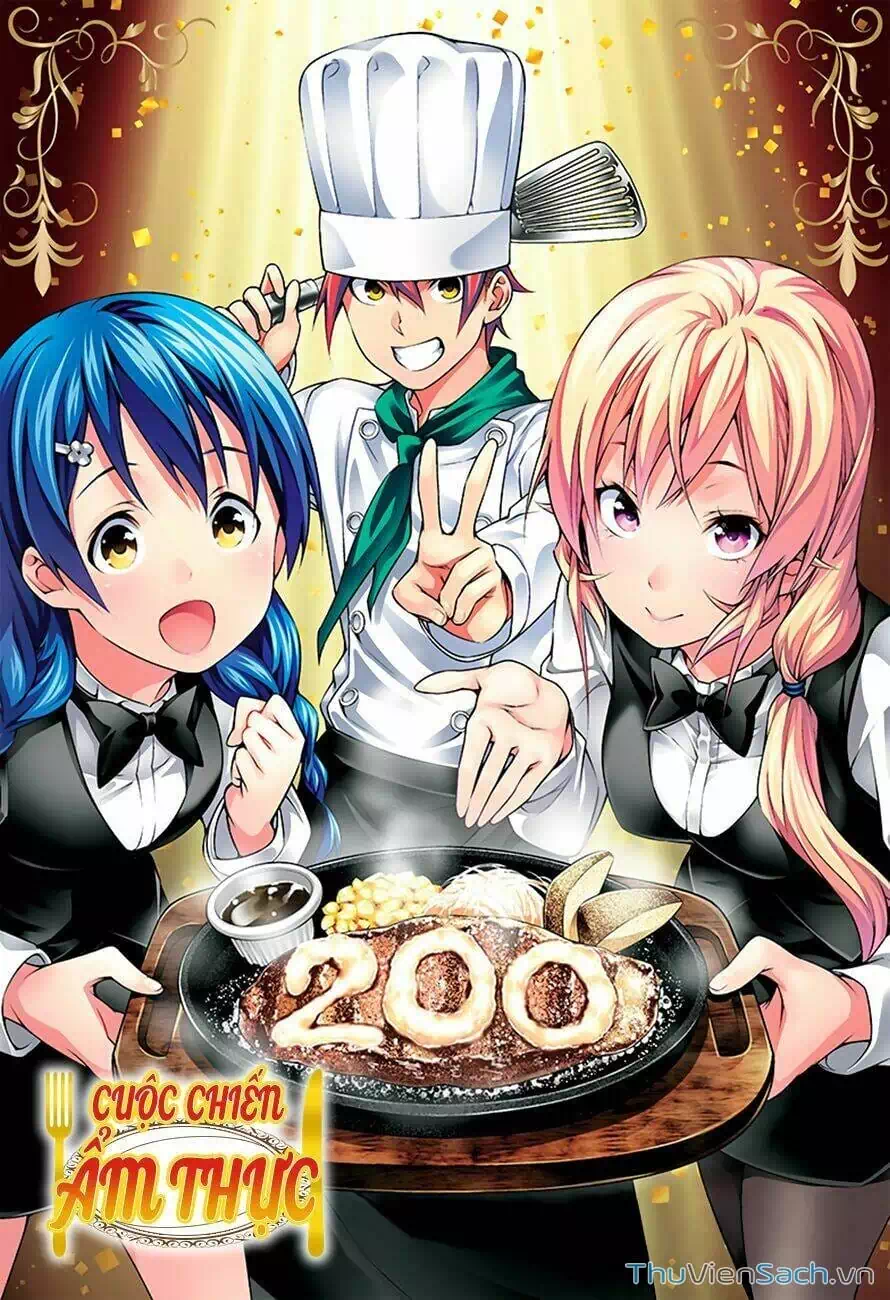 Truyện Tranh Vua Bếp Soma - Cuộc Chiến Ẩm Thực trang 7