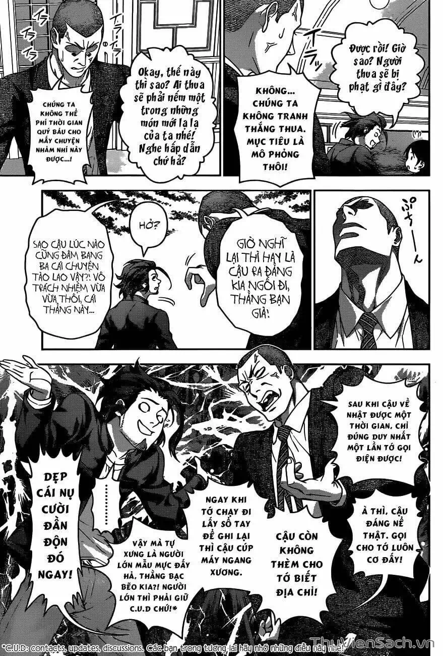 Truyện Tranh Vua Bếp Soma - Cuộc Chiến Ẩm Thực trang 7