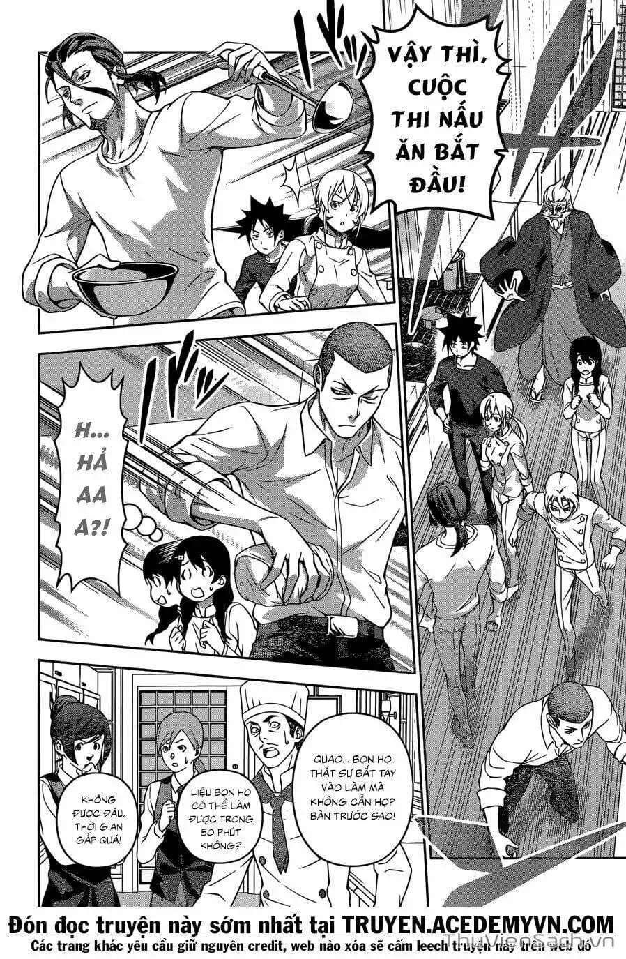 Truyện Tranh Vua Bếp Soma - Cuộc Chiến Ẩm Thực trang 7