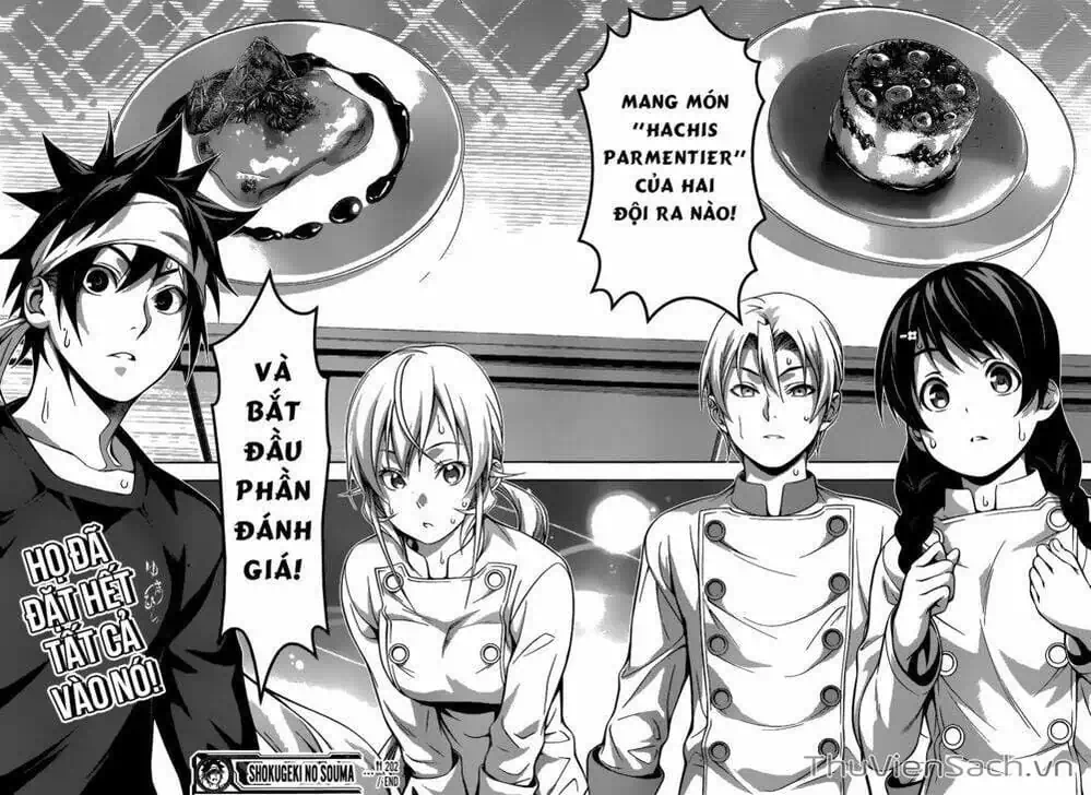 Truyện Tranh Vua Bếp Soma - Cuộc Chiến Ẩm Thực trang 7