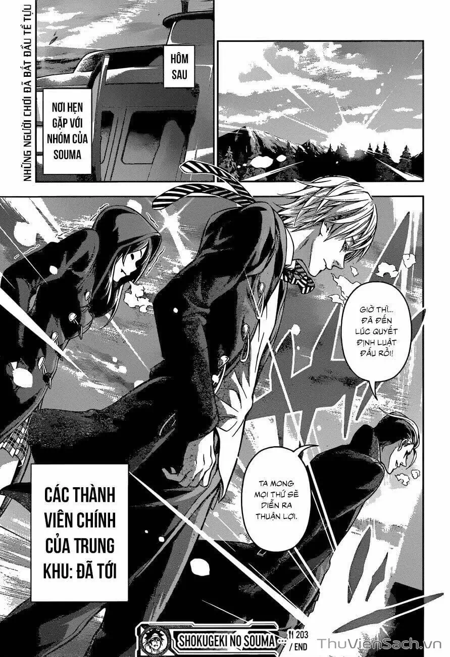 Truyện Tranh Vua Bếp Soma - Cuộc Chiến Ẩm Thực trang 7