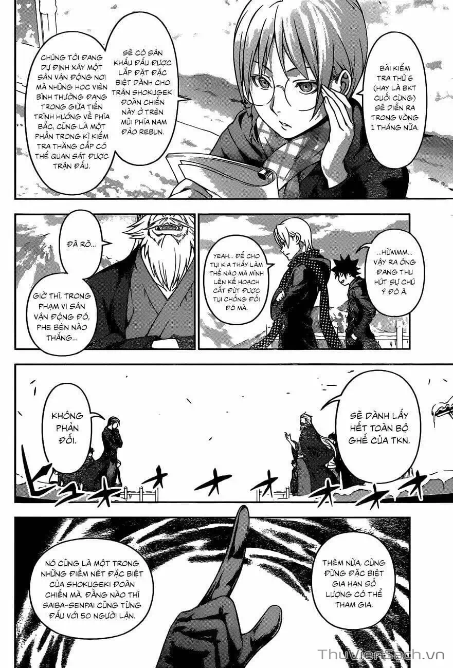 Truyện Tranh Vua Bếp Soma - Cuộc Chiến Ẩm Thực trang 7