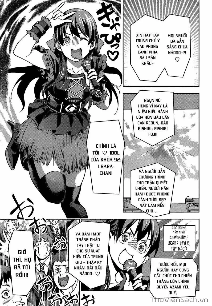 Truyện Tranh Vua Bếp Soma - Cuộc Chiến Ẩm Thực trang 7