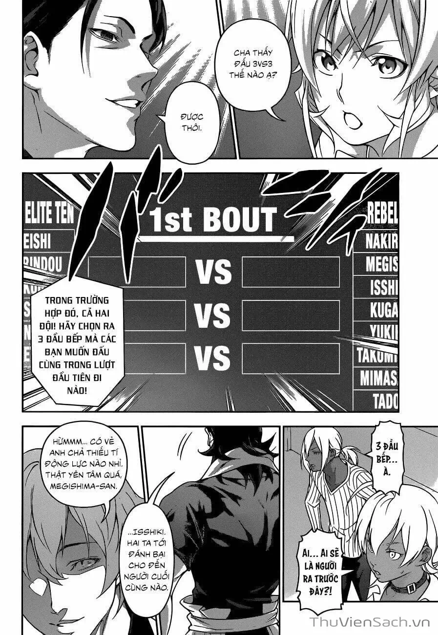 Truyện Tranh Vua Bếp Soma - Cuộc Chiến Ẩm Thực trang 7