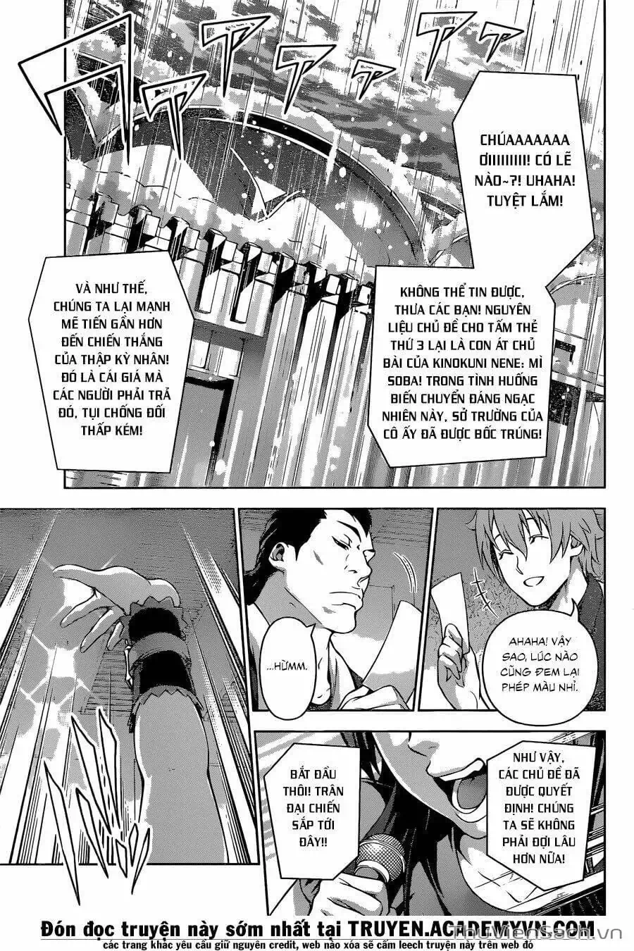 Truyện Tranh Vua Bếp Soma - Cuộc Chiến Ẩm Thực trang 7