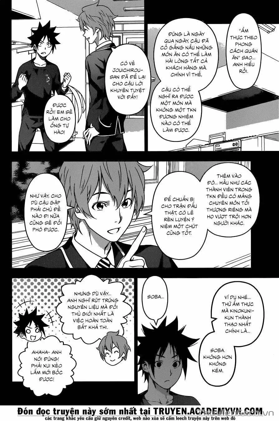 Truyện Tranh Vua Bếp Soma - Cuộc Chiến Ẩm Thực trang 7