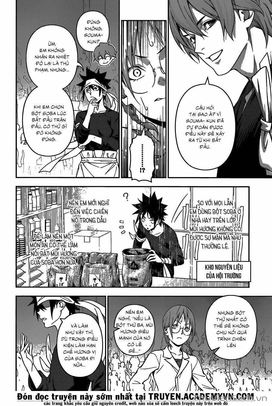 Truyện Tranh Vua Bếp Soma - Cuộc Chiến Ẩm Thực trang 7