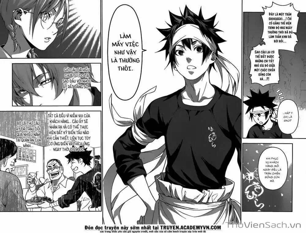 Truyện Tranh Vua Bếp Soma - Cuộc Chiến Ẩm Thực trang 7