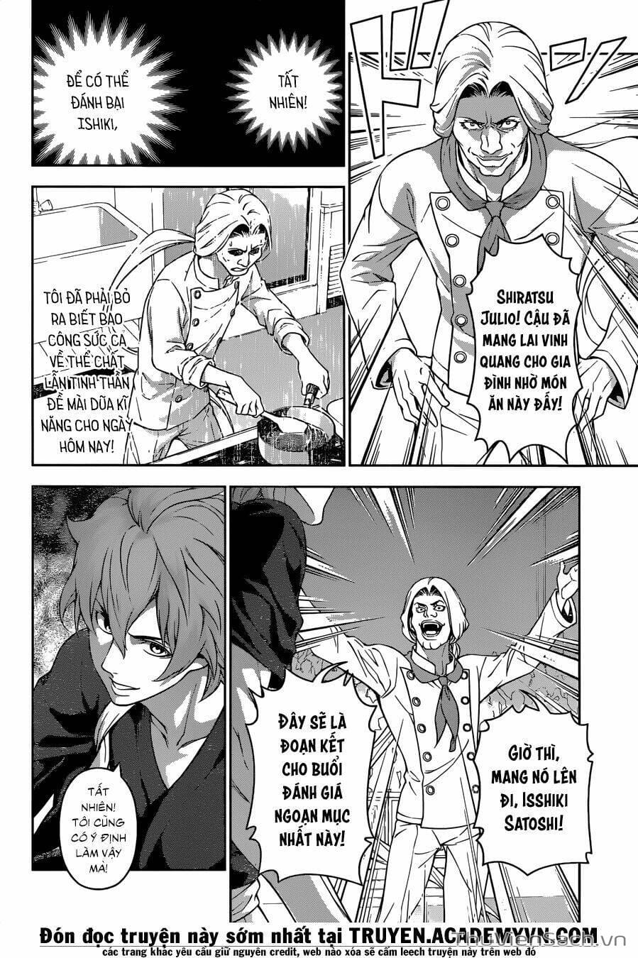 Truyện Tranh Vua Bếp Soma - Cuộc Chiến Ẩm Thực trang 7