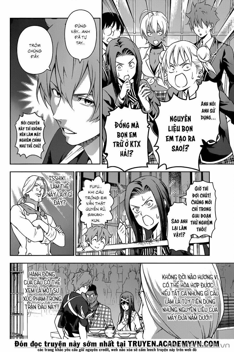 Truyện Tranh Vua Bếp Soma - Cuộc Chiến Ẩm Thực trang 7