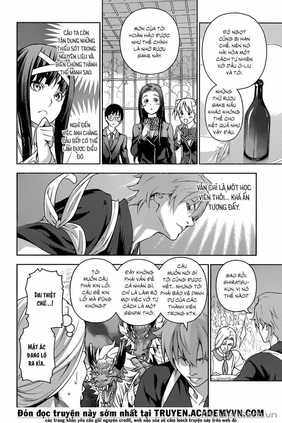 Truyện Tranh Vua Bếp Soma - Cuộc Chiến Ẩm Thực trang 7