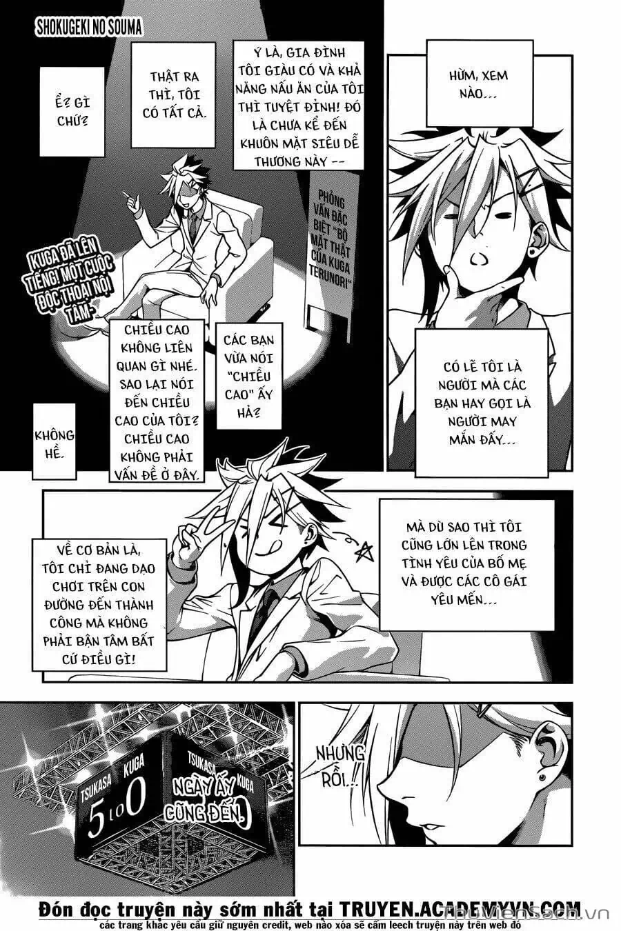 Truyện Tranh Vua Bếp Soma - Cuộc Chiến Ẩm Thực trang 7