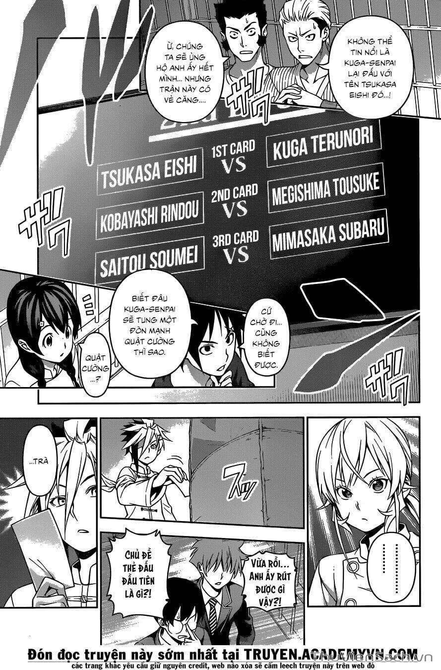 Truyện Tranh Vua Bếp Soma - Cuộc Chiến Ẩm Thực trang 7