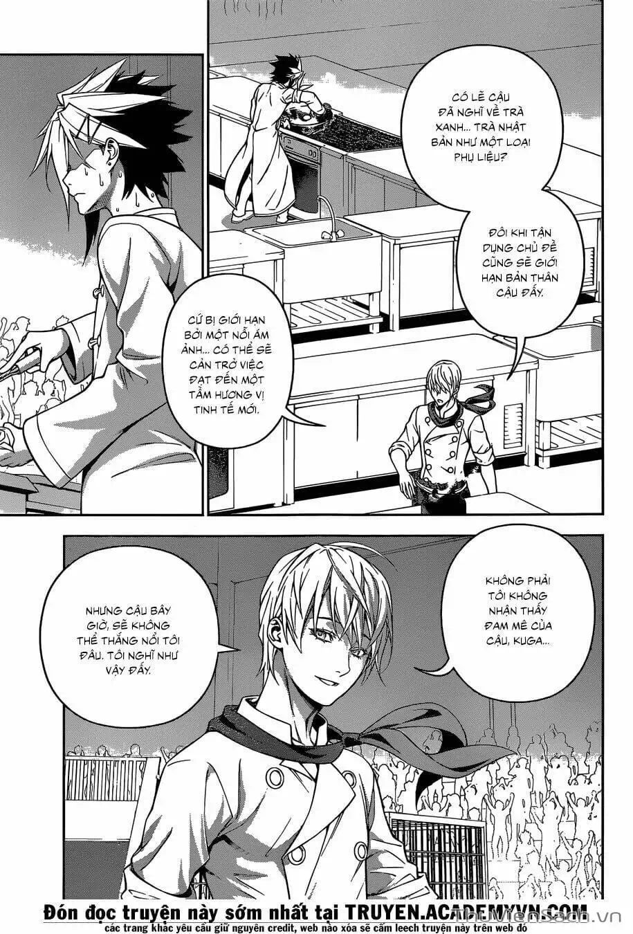 Truyện Tranh Vua Bếp Soma - Cuộc Chiến Ẩm Thực trang 7