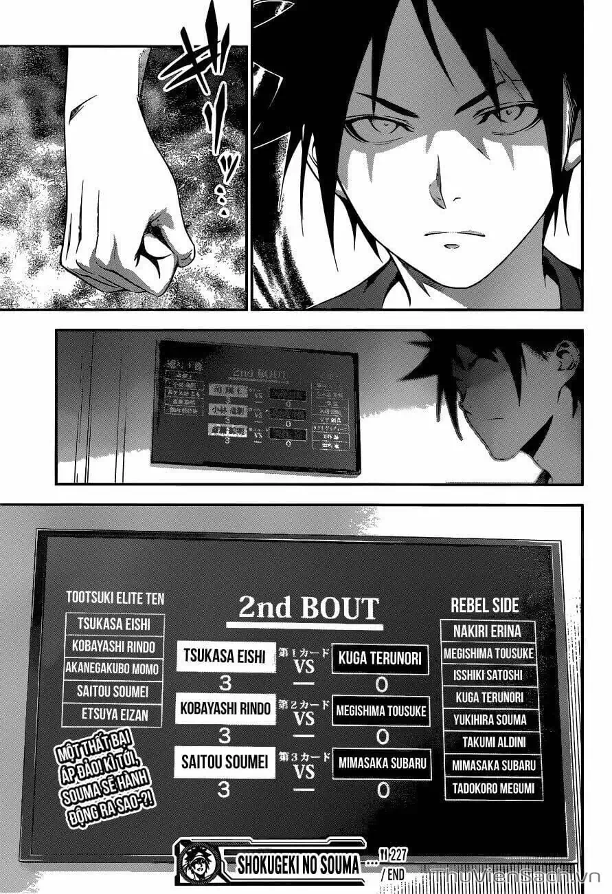 Truyện Tranh Vua Bếp Soma - Cuộc Chiến Ẩm Thực trang 7