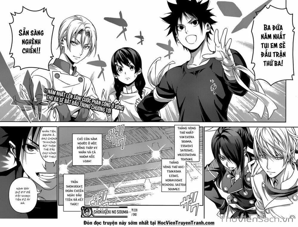 Truyện Tranh Vua Bếp Soma - Cuộc Chiến Ẩm Thực trang 7
