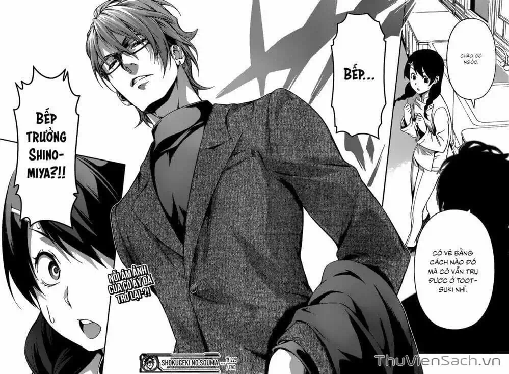 Truyện Tranh Vua Bếp Soma - Cuộc Chiến Ẩm Thực trang 7