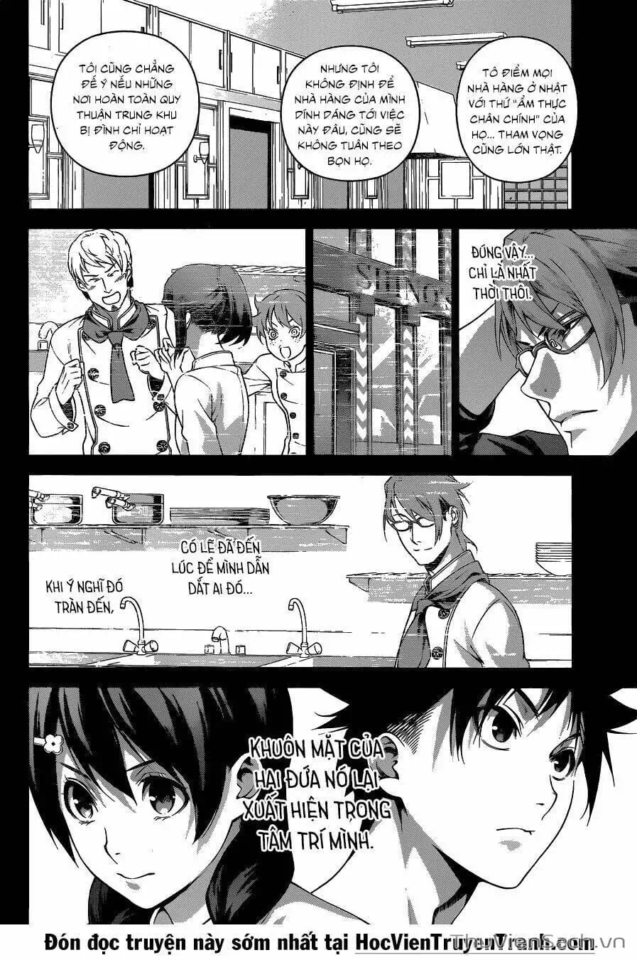 Truyện Tranh Vua Bếp Soma - Cuộc Chiến Ẩm Thực trang 7