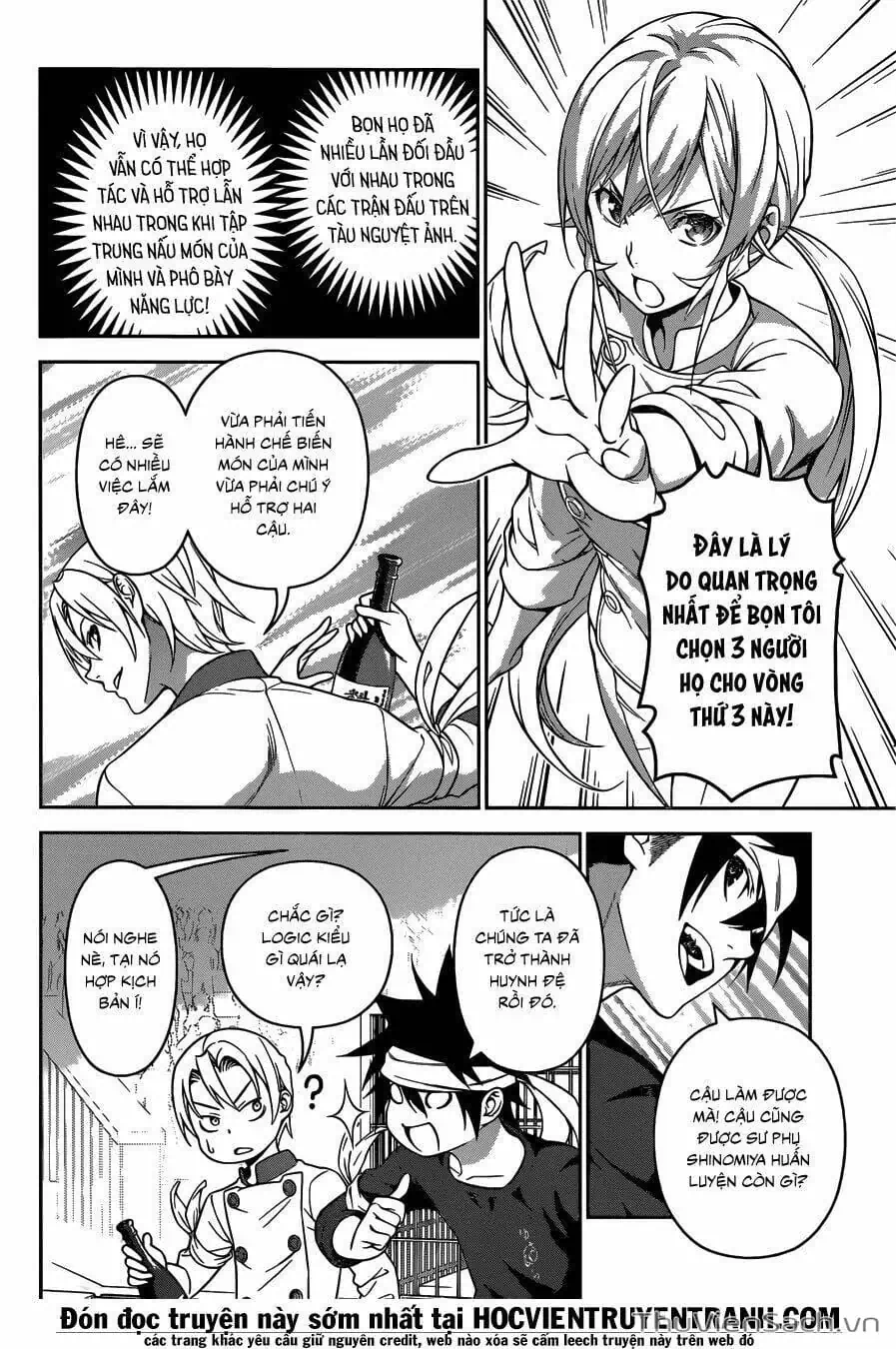 Truyện Tranh Vua Bếp Soma - Cuộc Chiến Ẩm Thực trang 7