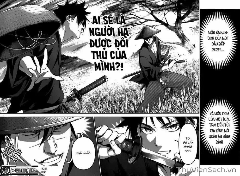 Truyện Tranh Vua Bếp Soma - Cuộc Chiến Ẩm Thực trang 7
