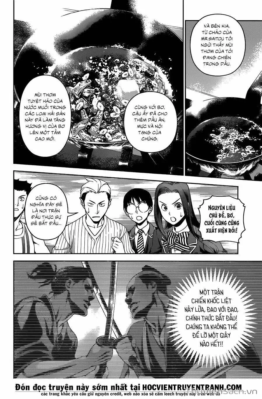 Truyện Tranh Vua Bếp Soma - Cuộc Chiến Ẩm Thực trang 7