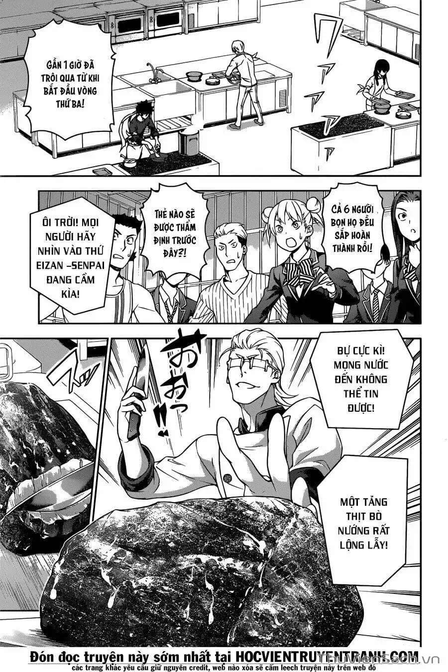 Truyện Tranh Vua Bếp Soma - Cuộc Chiến Ẩm Thực trang 7