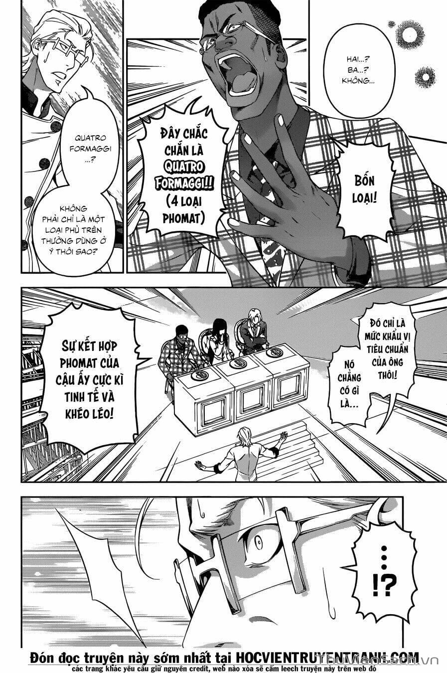 Truyện Tranh Vua Bếp Soma - Cuộc Chiến Ẩm Thực trang 7