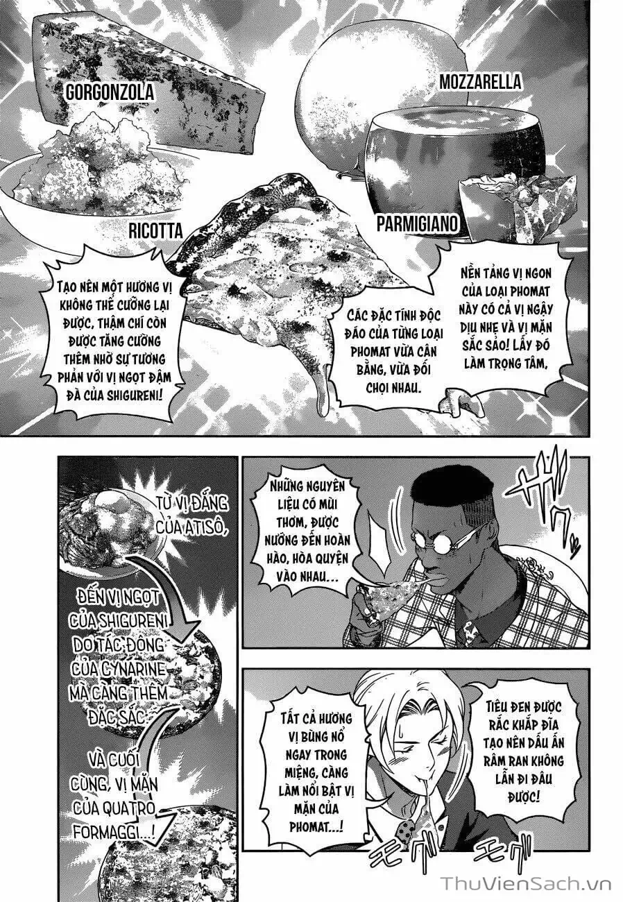 Truyện Tranh Vua Bếp Soma - Cuộc Chiến Ẩm Thực trang 7