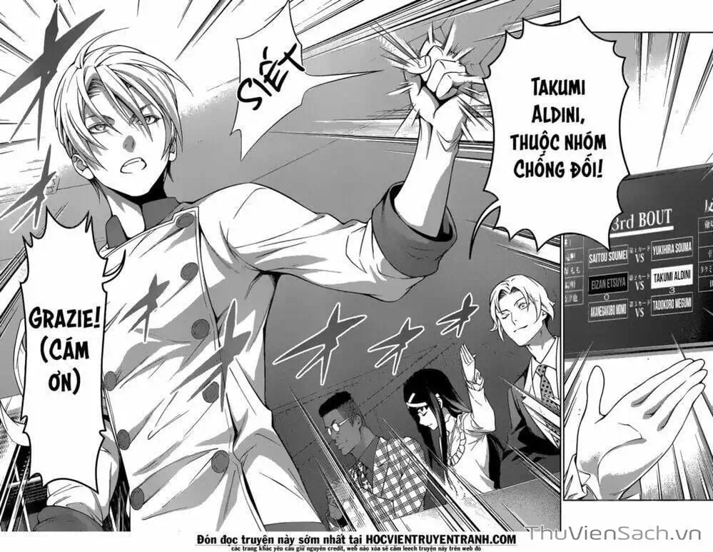 Truyện Tranh Vua Bếp Soma - Cuộc Chiến Ẩm Thực trang 7