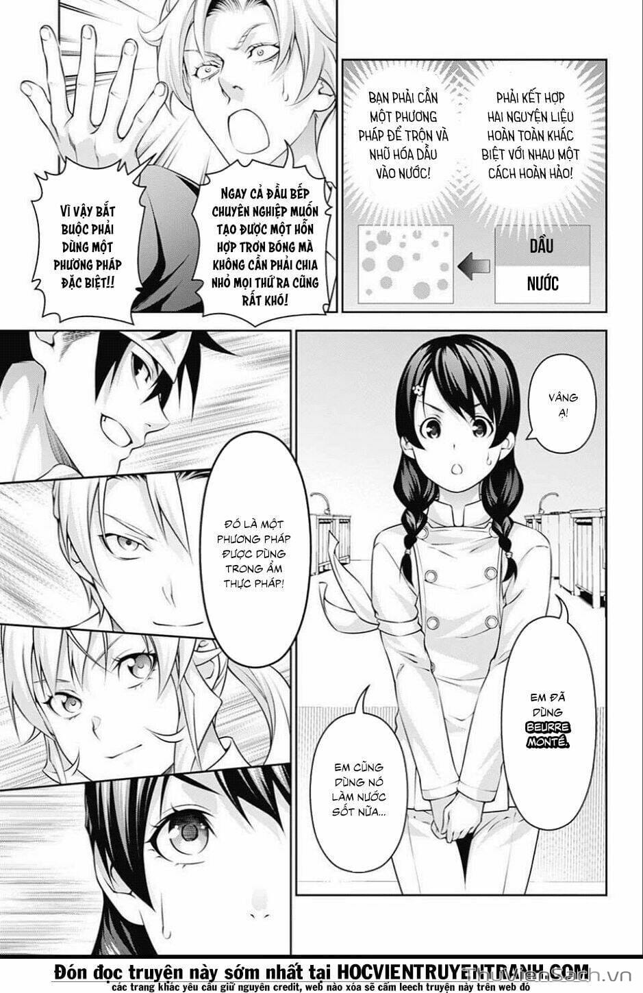 Truyện Tranh Vua Bếp Soma - Cuộc Chiến Ẩm Thực trang 7
