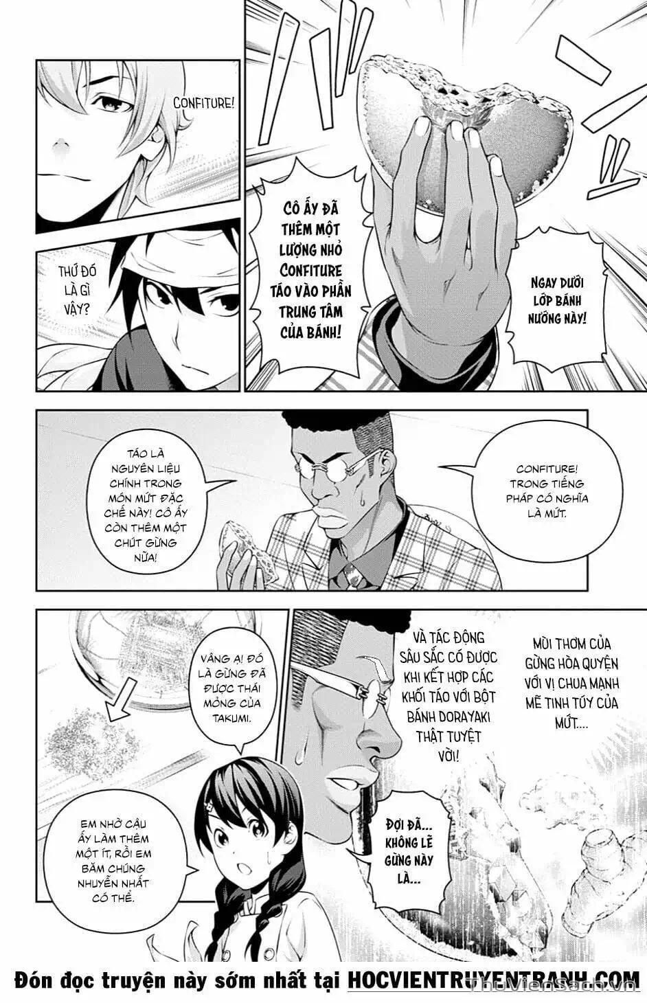 Truyện Tranh Vua Bếp Soma - Cuộc Chiến Ẩm Thực trang 7