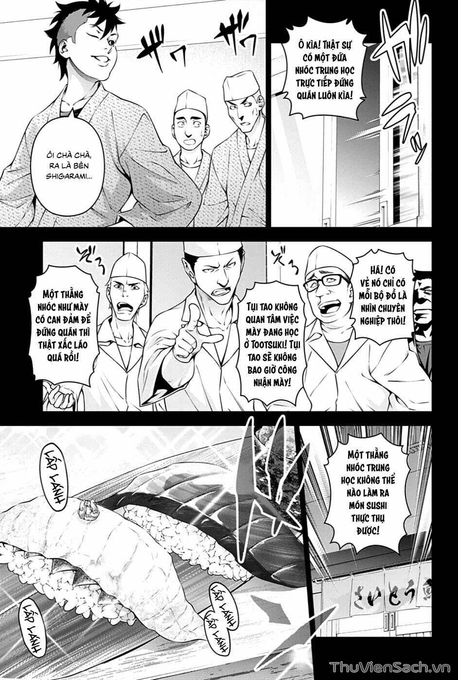 Truyện Tranh Vua Bếp Soma - Cuộc Chiến Ẩm Thực trang 7