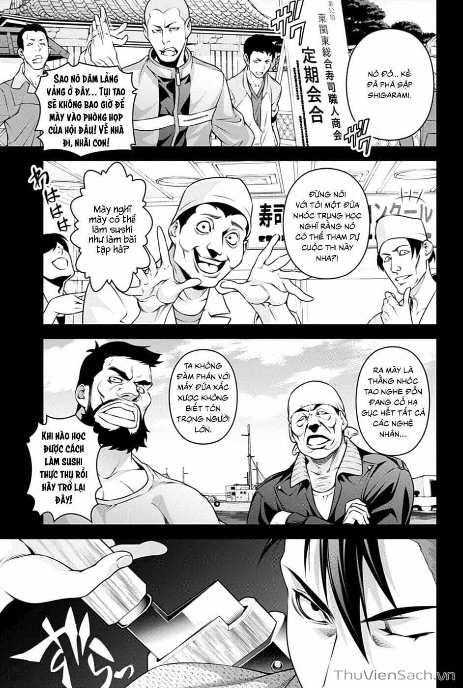 Truyện Tranh Vua Bếp Soma - Cuộc Chiến Ẩm Thực trang 7