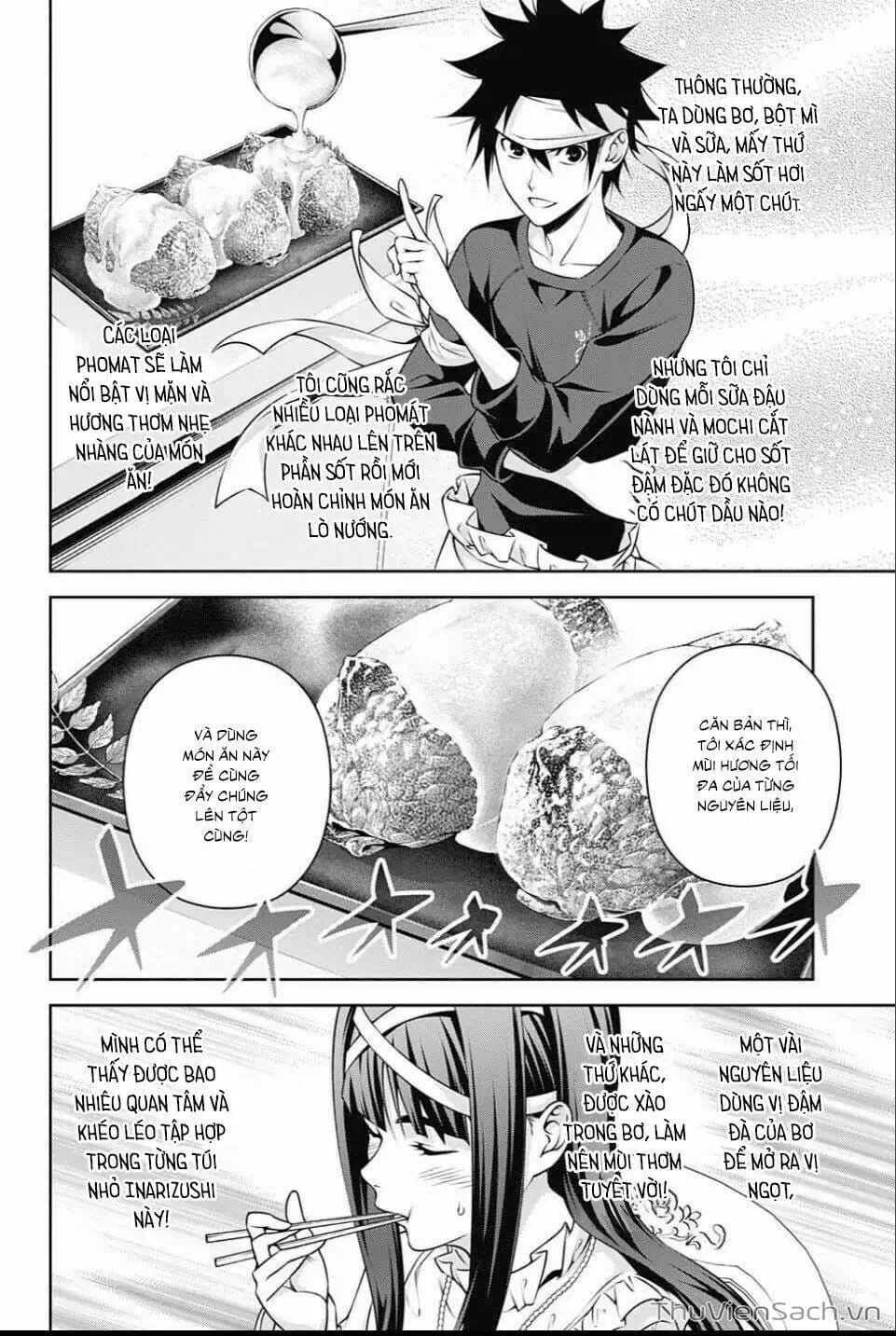 Truyện Tranh Vua Bếp Soma - Cuộc Chiến Ẩm Thực trang 7