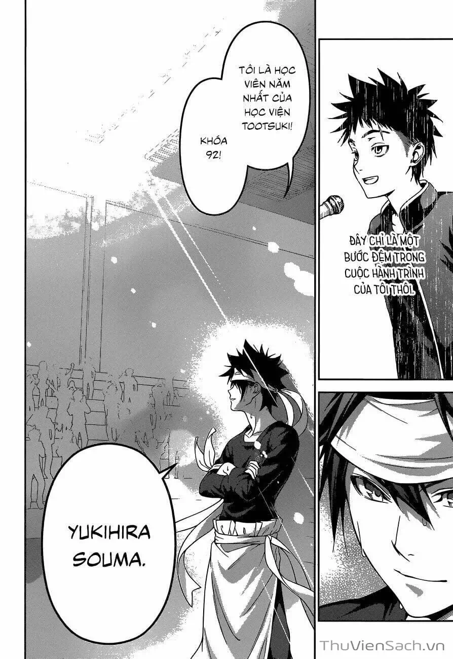 Truyện Tranh Vua Bếp Soma - Cuộc Chiến Ẩm Thực trang 7