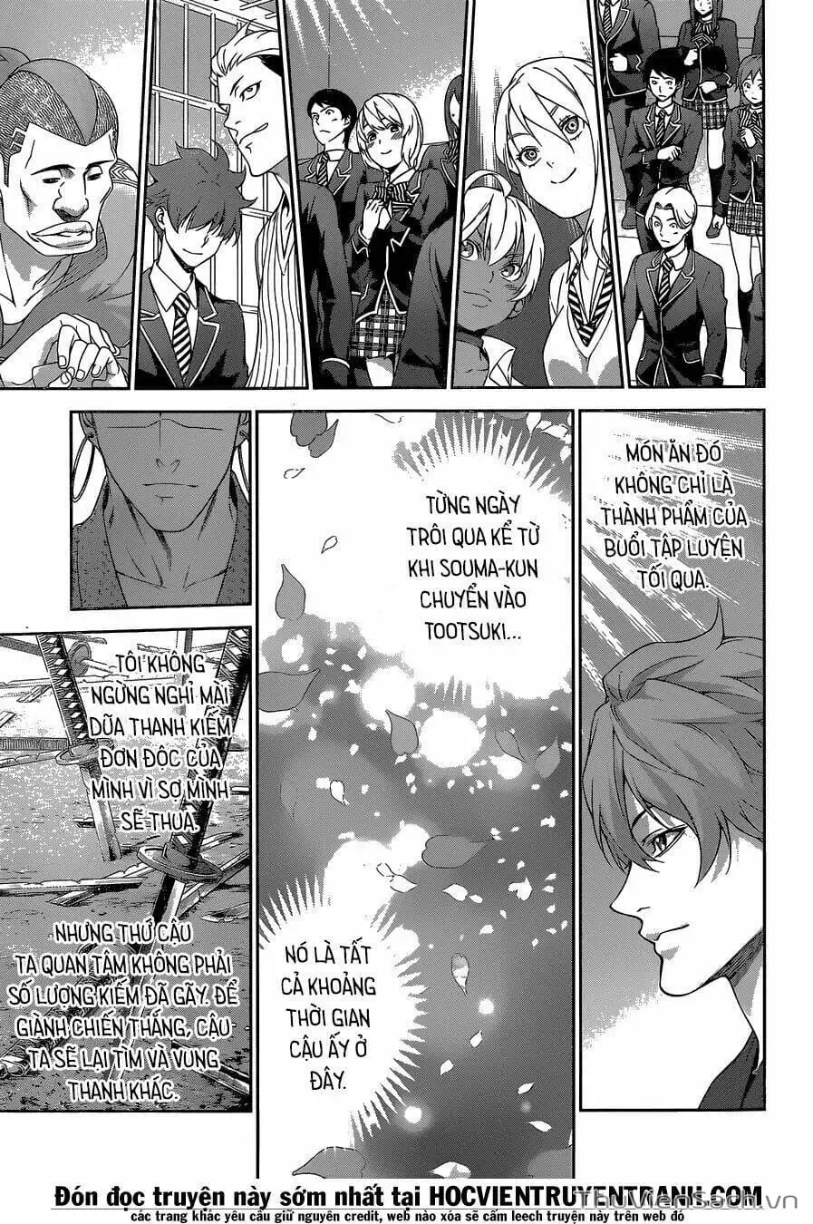 Truyện Tranh Vua Bếp Soma - Cuộc Chiến Ẩm Thực trang 7