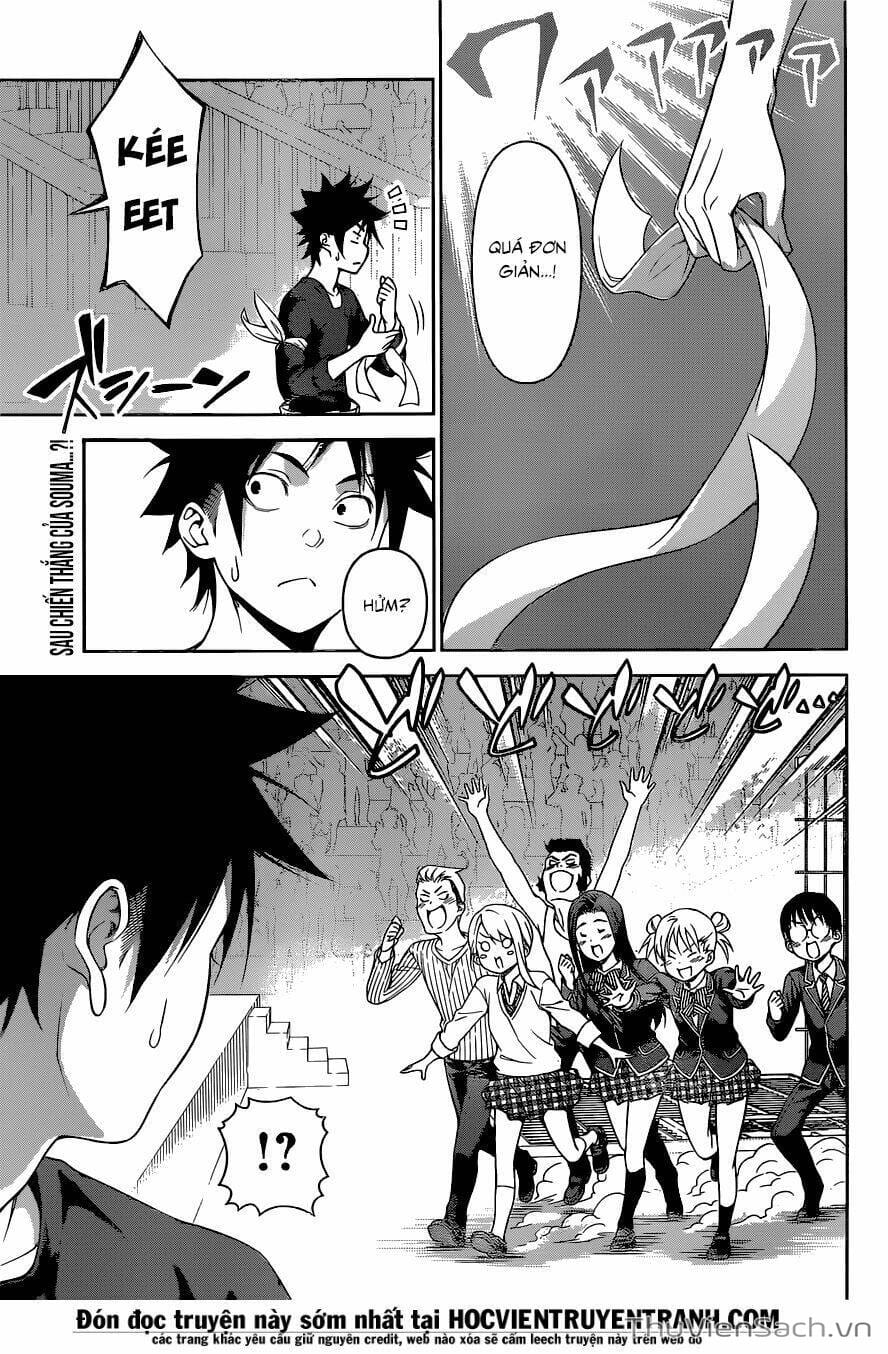 Truyện Tranh Vua Bếp Soma - Cuộc Chiến Ẩm Thực trang 7