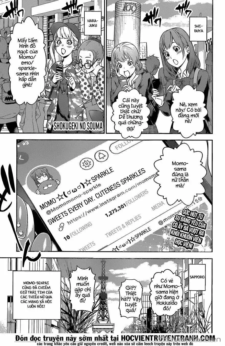 Truyện Tranh Vua Bếp Soma - Cuộc Chiến Ẩm Thực trang 7