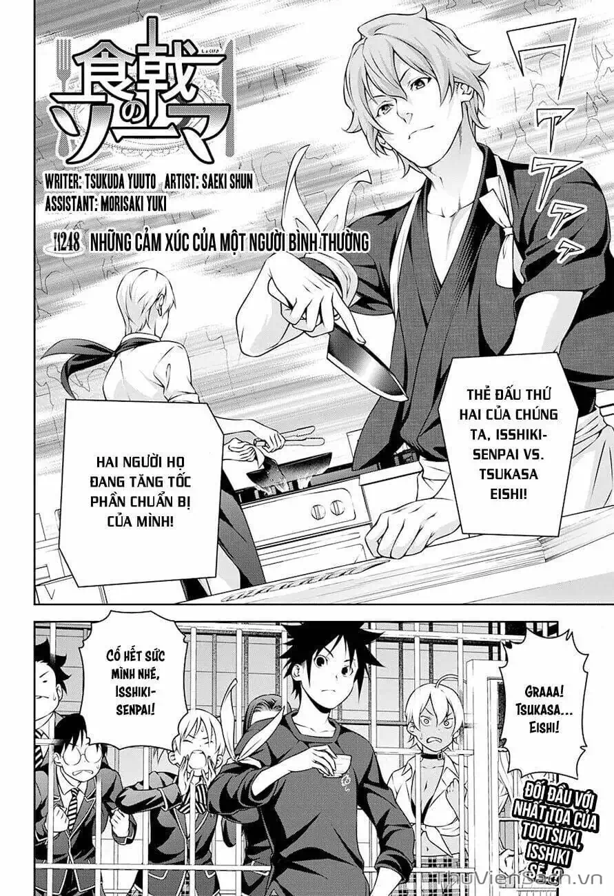 Truyện Tranh Vua Bếp Soma - Cuộc Chiến Ẩm Thực trang 7