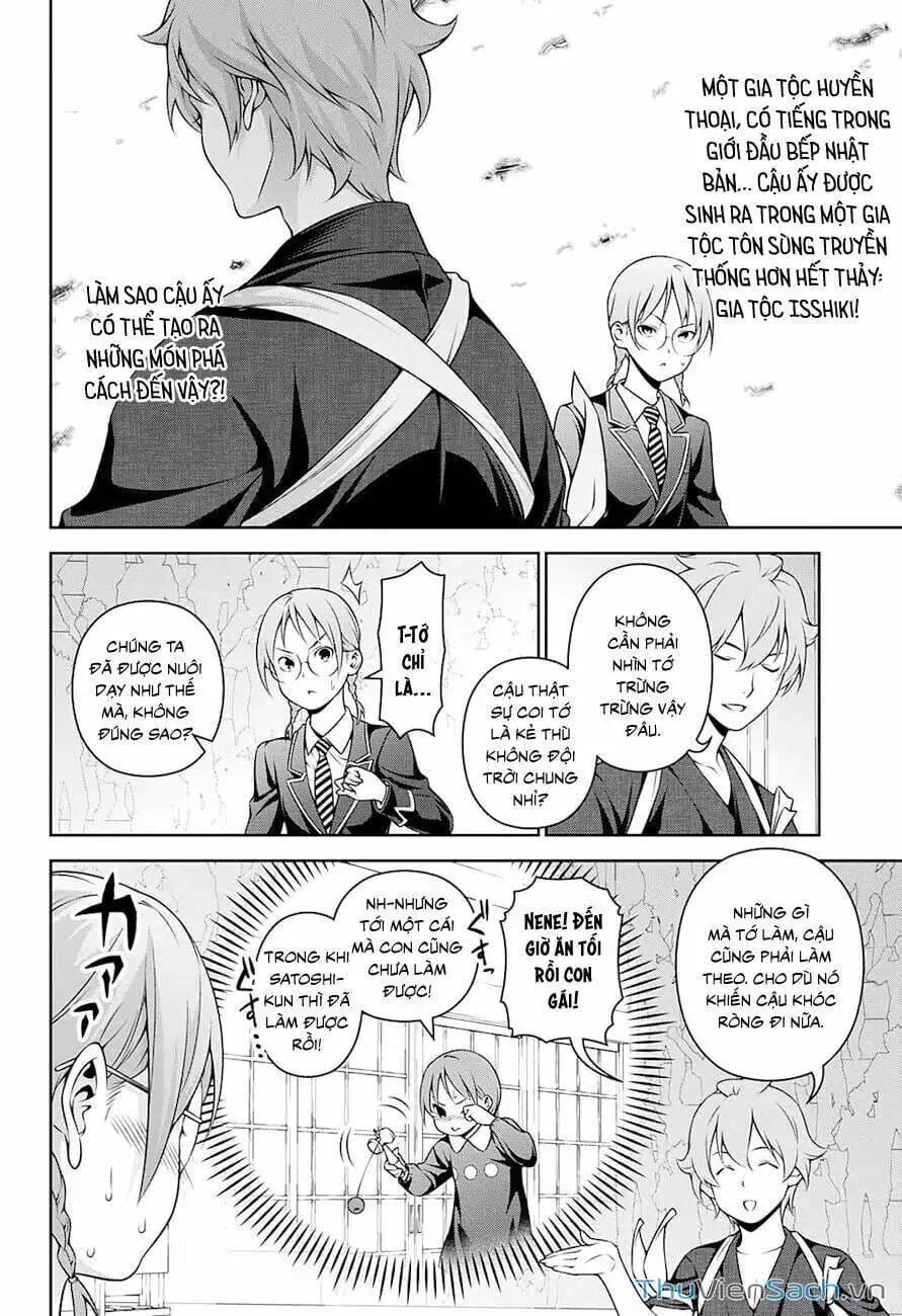 Truyện Tranh Vua Bếp Soma - Cuộc Chiến Ẩm Thực trang 7