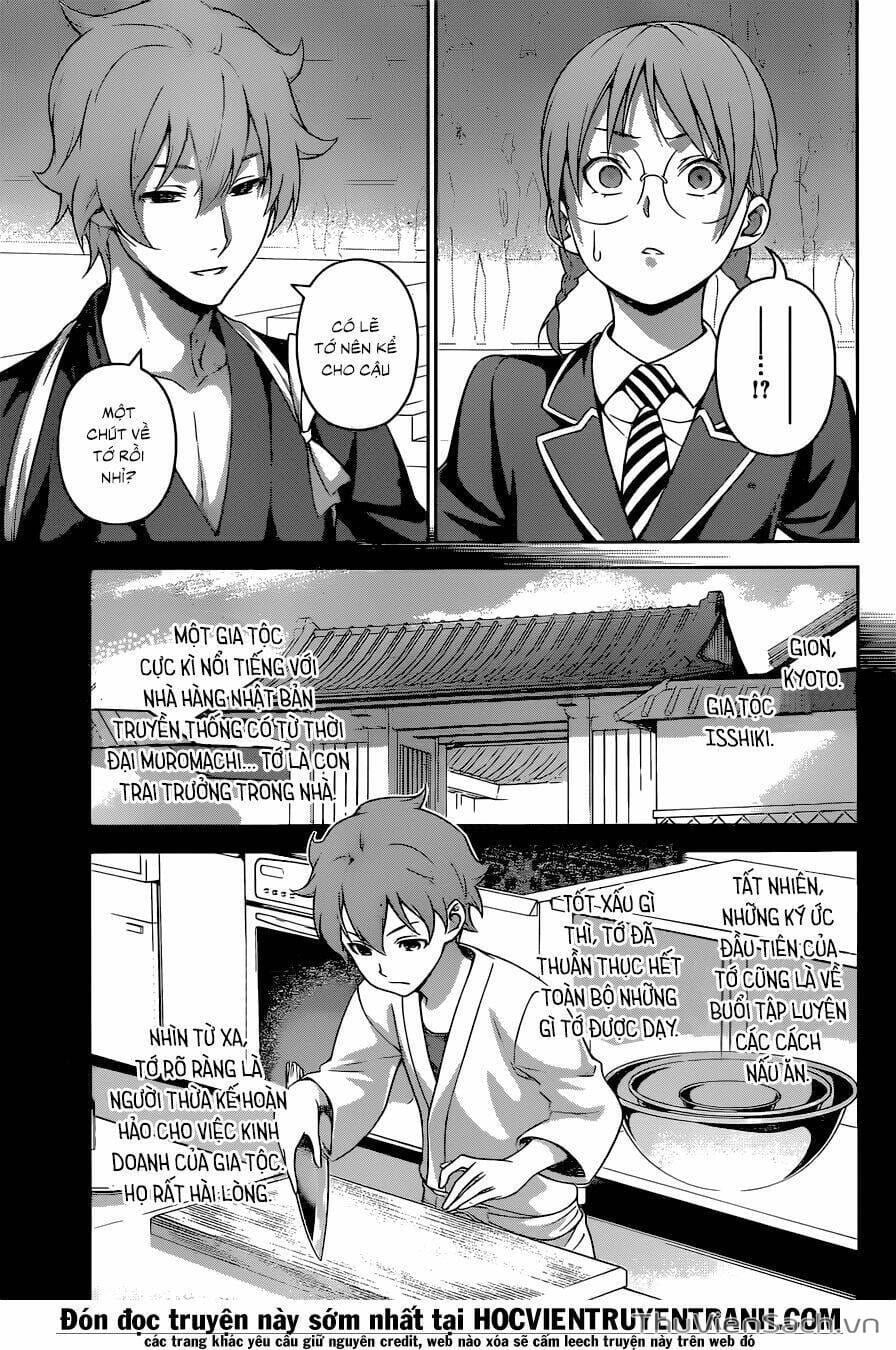 Truyện Tranh Vua Bếp Soma - Cuộc Chiến Ẩm Thực trang 7