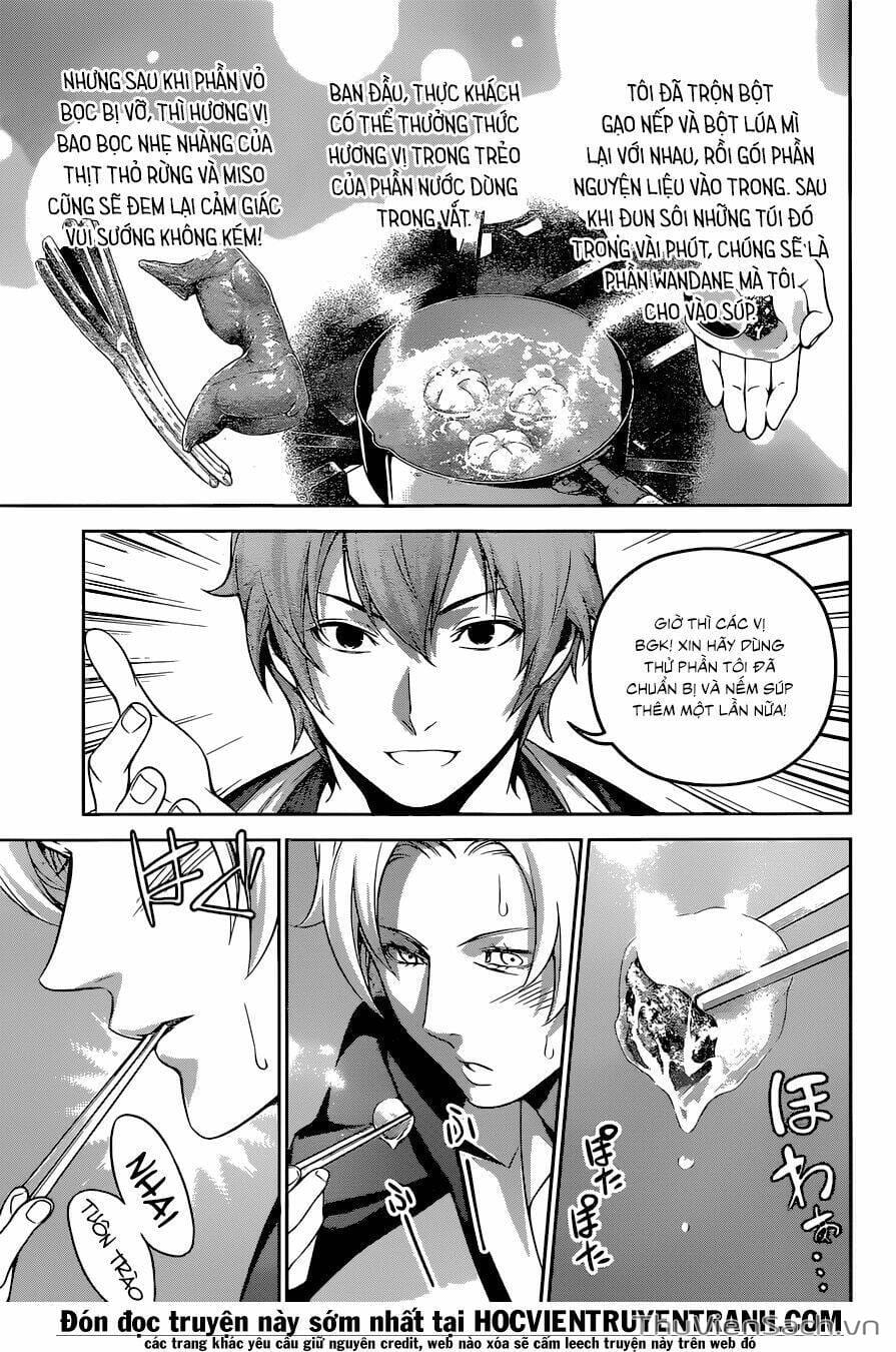 Truyện Tranh Vua Bếp Soma - Cuộc Chiến Ẩm Thực trang 7