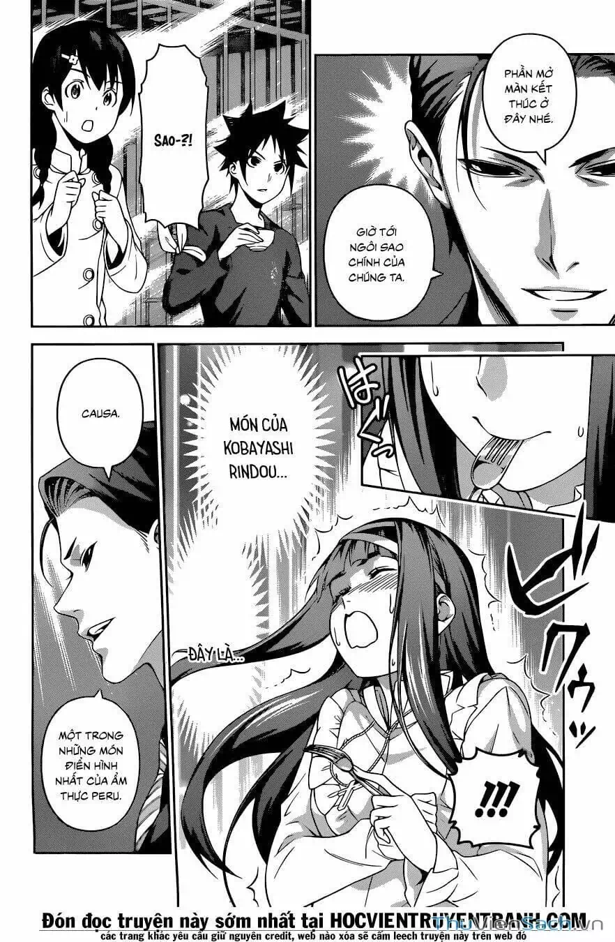 Truyện Tranh Vua Bếp Soma - Cuộc Chiến Ẩm Thực trang 7