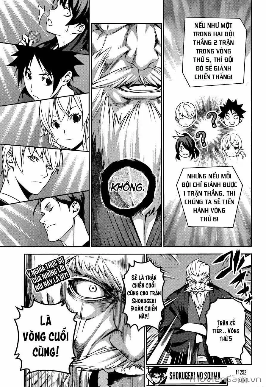 Truyện Tranh Vua Bếp Soma - Cuộc Chiến Ẩm Thực trang 7