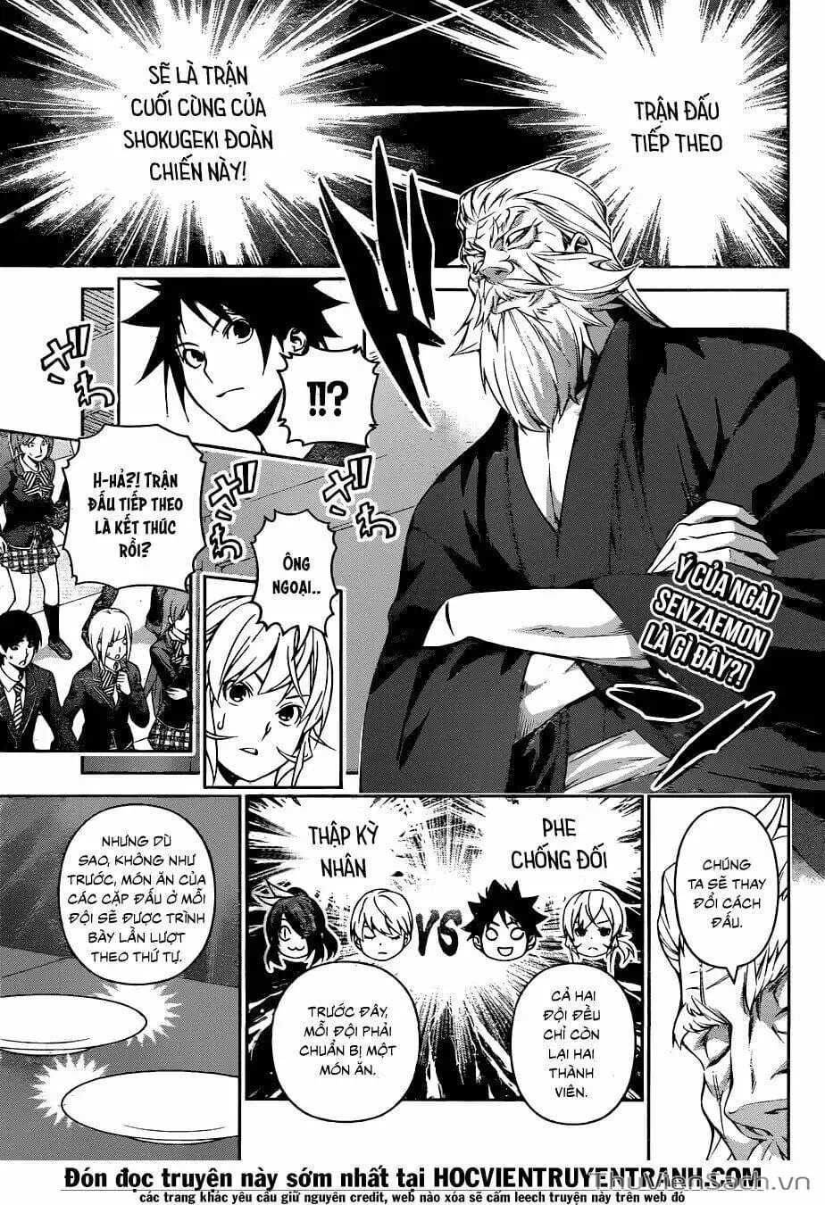 Truyện Tranh Vua Bếp Soma - Cuộc Chiến Ẩm Thực trang 7
