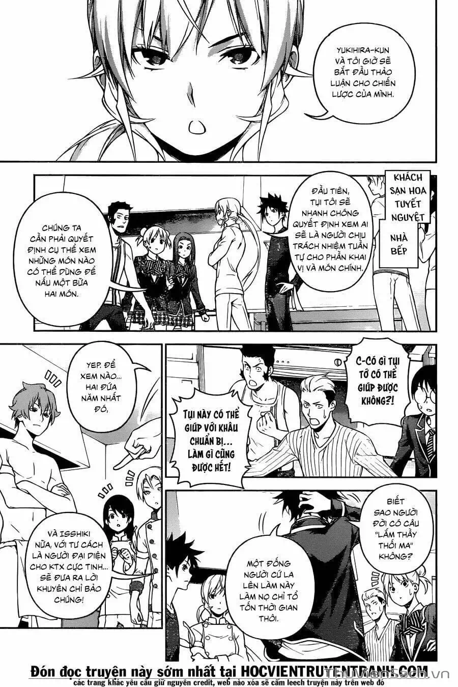 Truyện Tranh Vua Bếp Soma - Cuộc Chiến Ẩm Thực trang 7