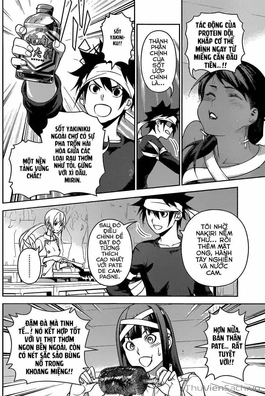 Truyện Tranh Vua Bếp Soma - Cuộc Chiến Ẩm Thực trang 7