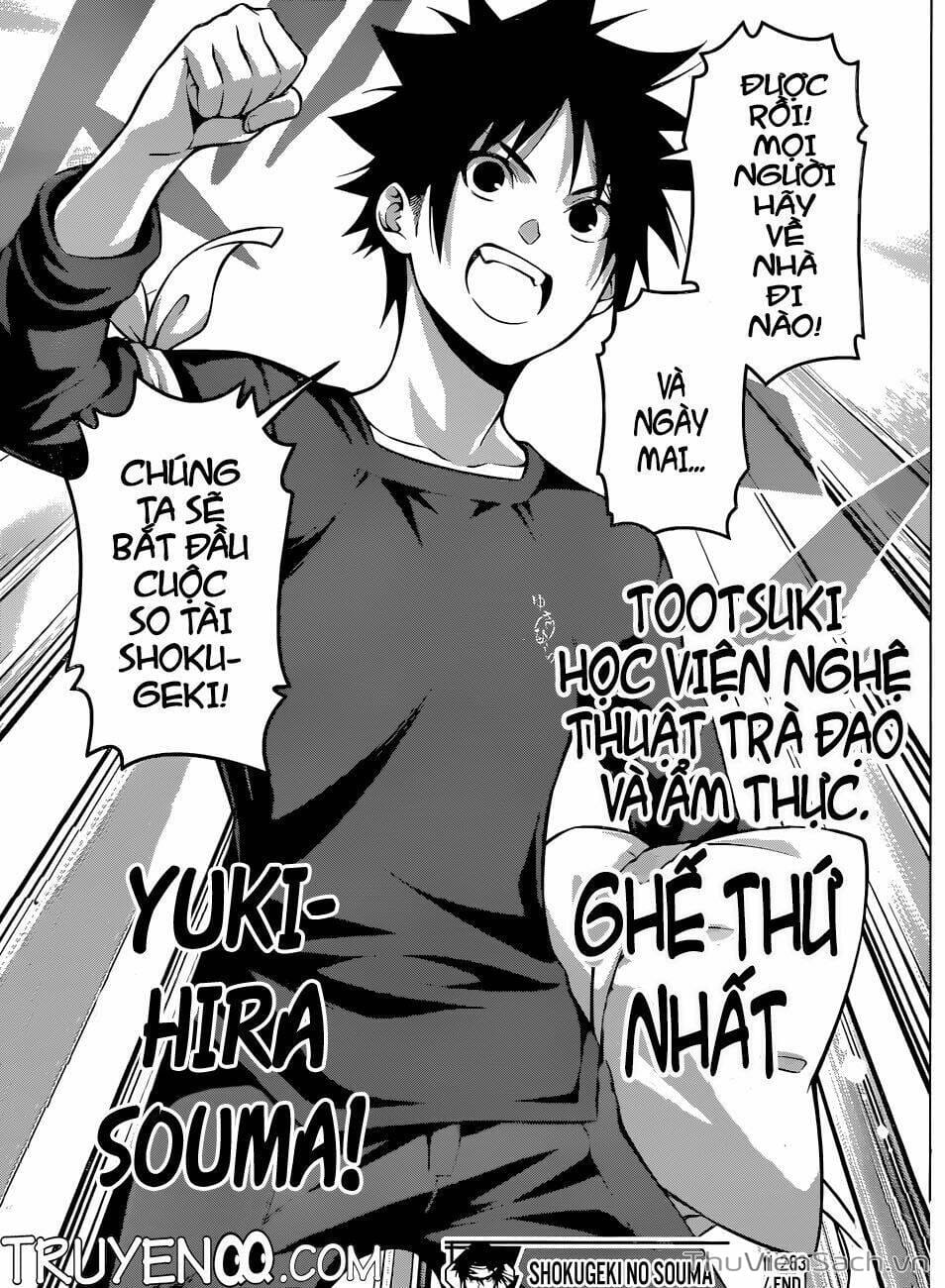 Truyện Tranh Vua Bếp Soma - Cuộc Chiến Ẩm Thực trang 7