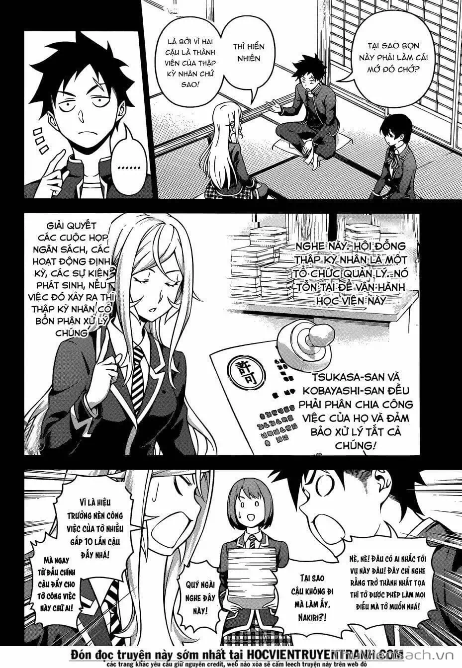 Truyện Tranh Vua Bếp Soma - Cuộc Chiến Ẩm Thực trang 7